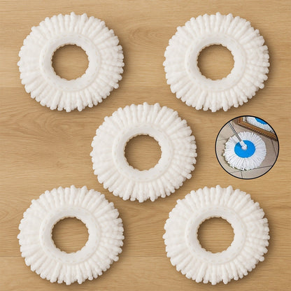 Microfiber Spin Mop Refill Head showing soft cleaning pads