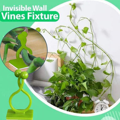 Climbing plant support clips set for garden and balcony