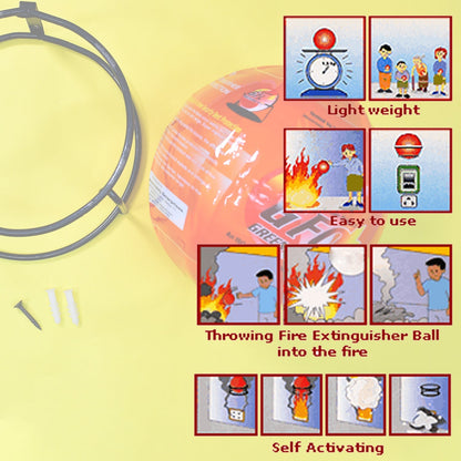 Effective automatic fire extinguisher ball, a vital addition to fire safety.