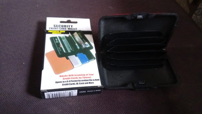 Multiple JourneyMate waterproof card holders neatly stacked, illustrating their compact and uniform design.