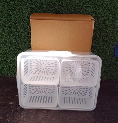 Fridge Storage Box – Airtight Food & Veggie Organizer | Tidy Table