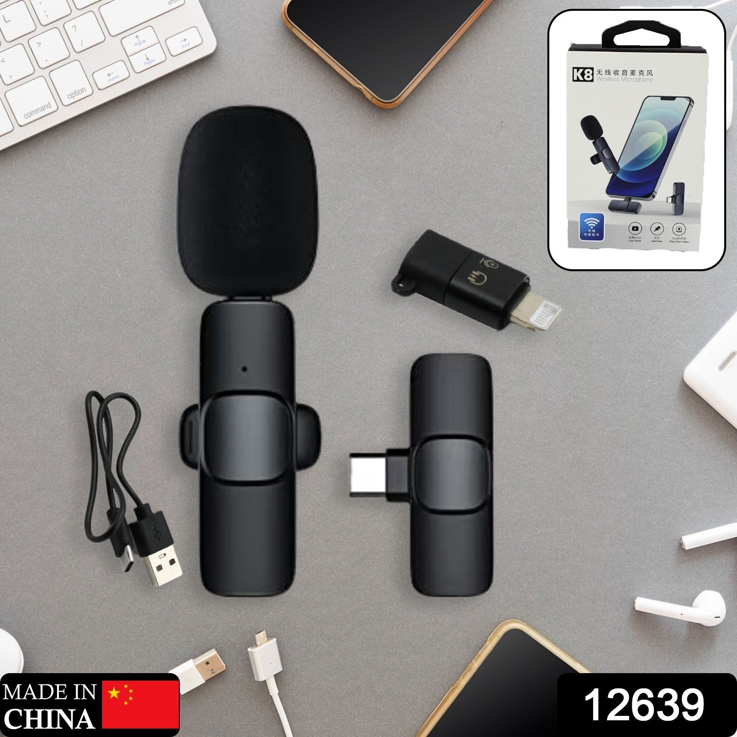 Streaming Clip on Microphone