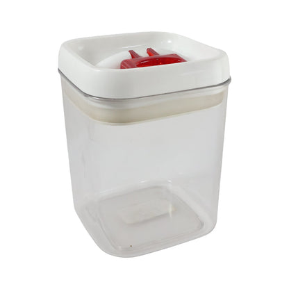 Lockable transparent container ideal for organised cooking and food storage