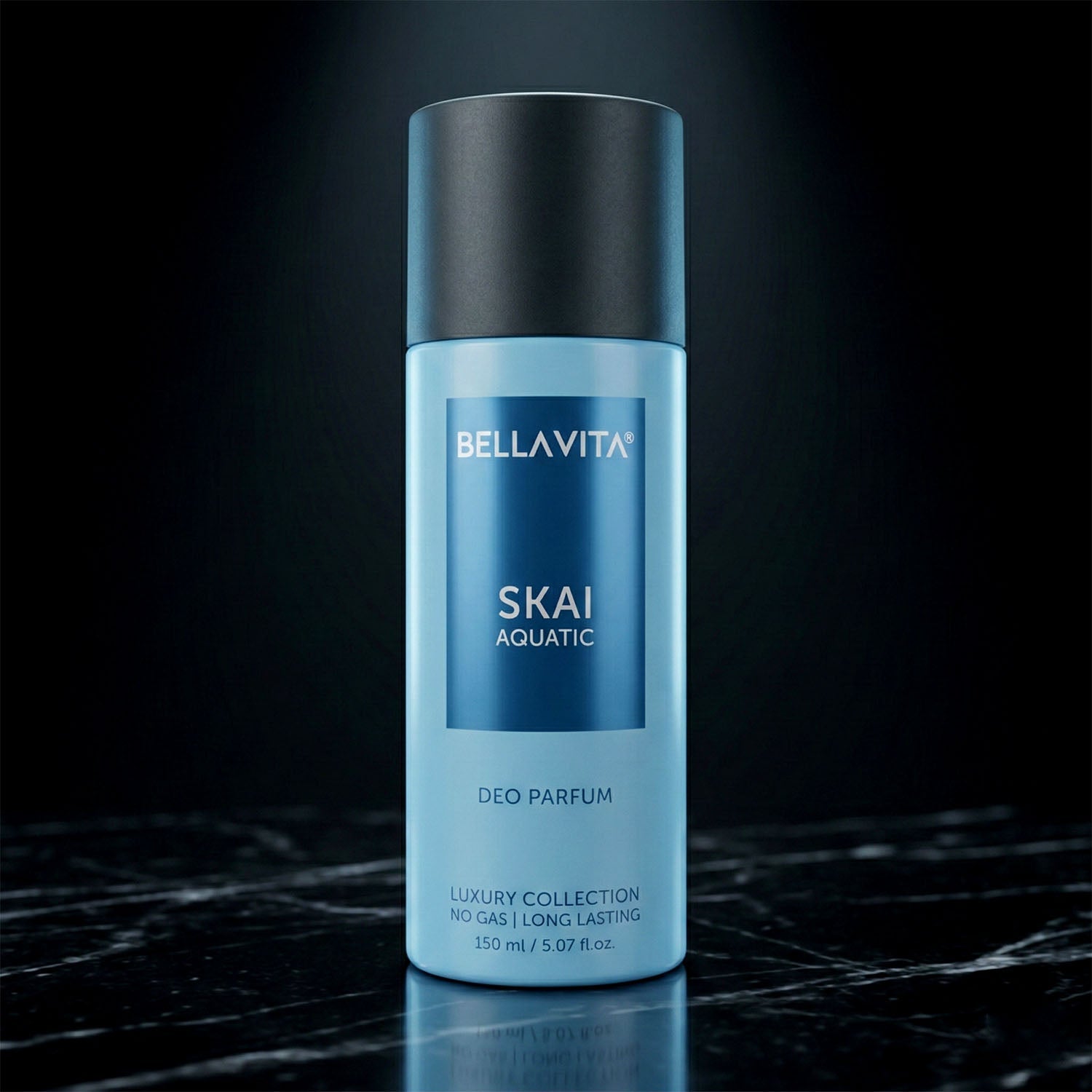 Marine-inspired deo perfume for men