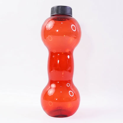 Top view showing secure leak-proof cap of water bottle