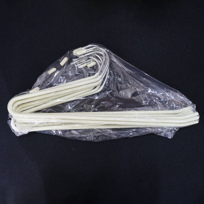 Premium stainless steel Hangers with Silicone Cover Chrome Hook for Clothes (10 Pc / Set)