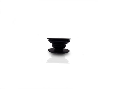 Fun and functional mobile pop socket for improved grip and personal style.