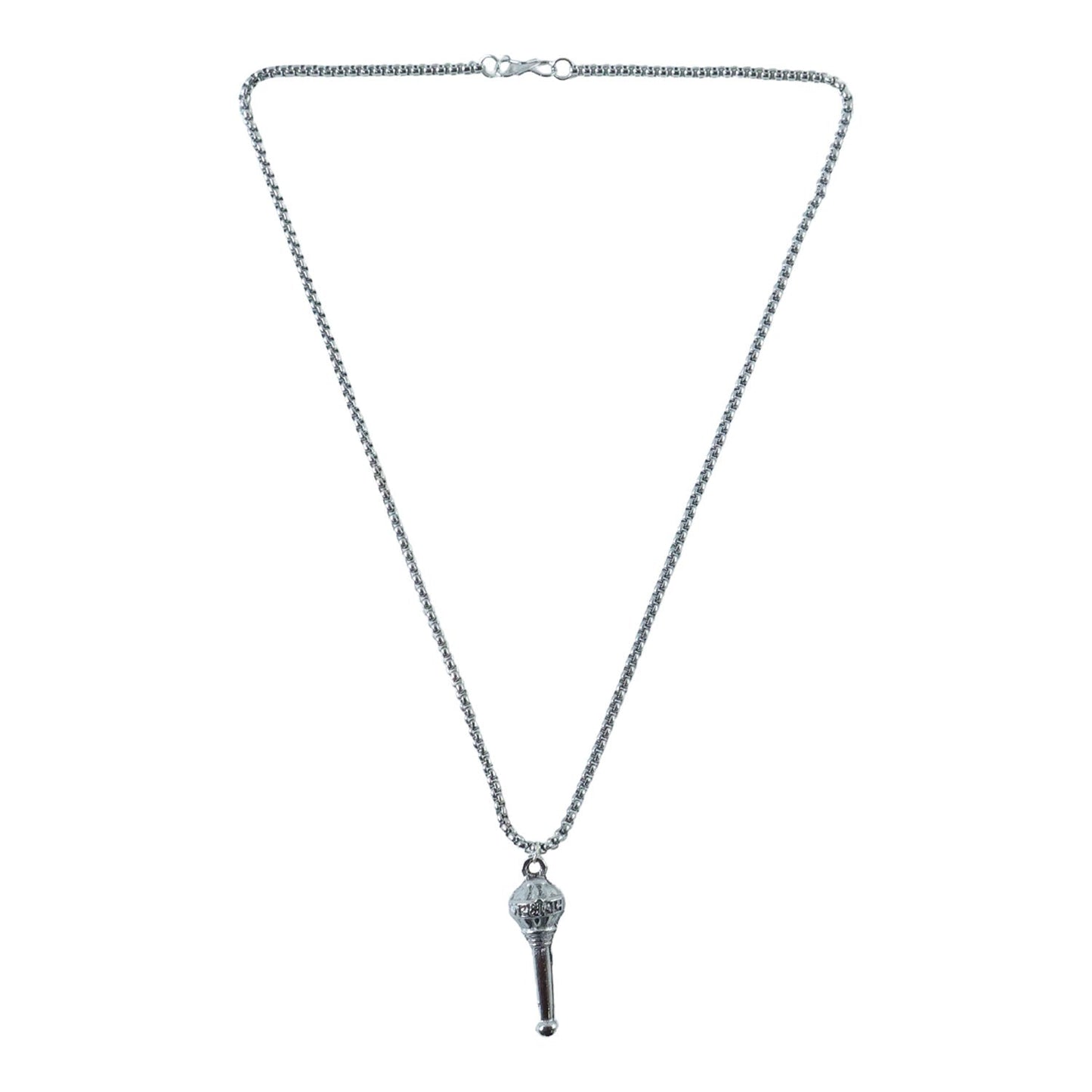Side view of the Hanuman Gada Pendant, emphasizing premium craftsmanship.