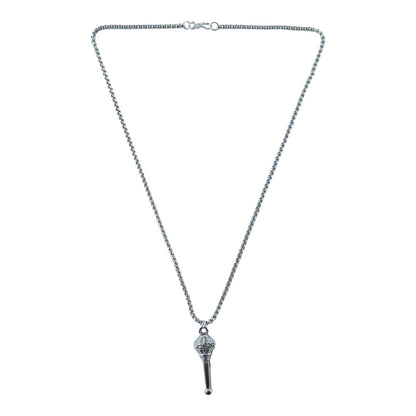 Side view of the Hanuman Gada Pendant, emphasizing premium craftsmanship.