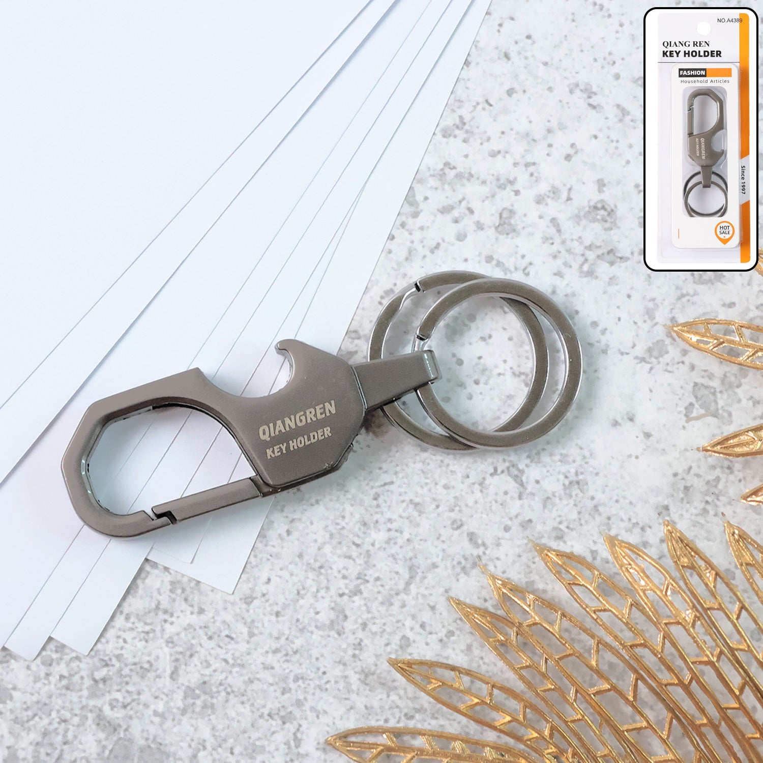 Lock Keychain