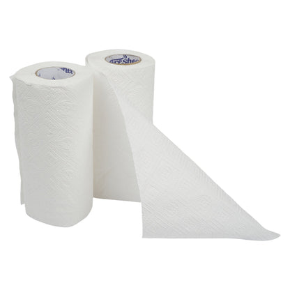 Perforated sheet of Freshee super-absorbent kitchen roll