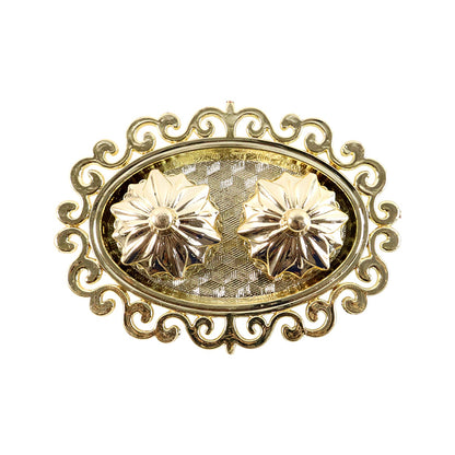 Twin kumkum dish with golden tray perfect for Indian pooja thalis