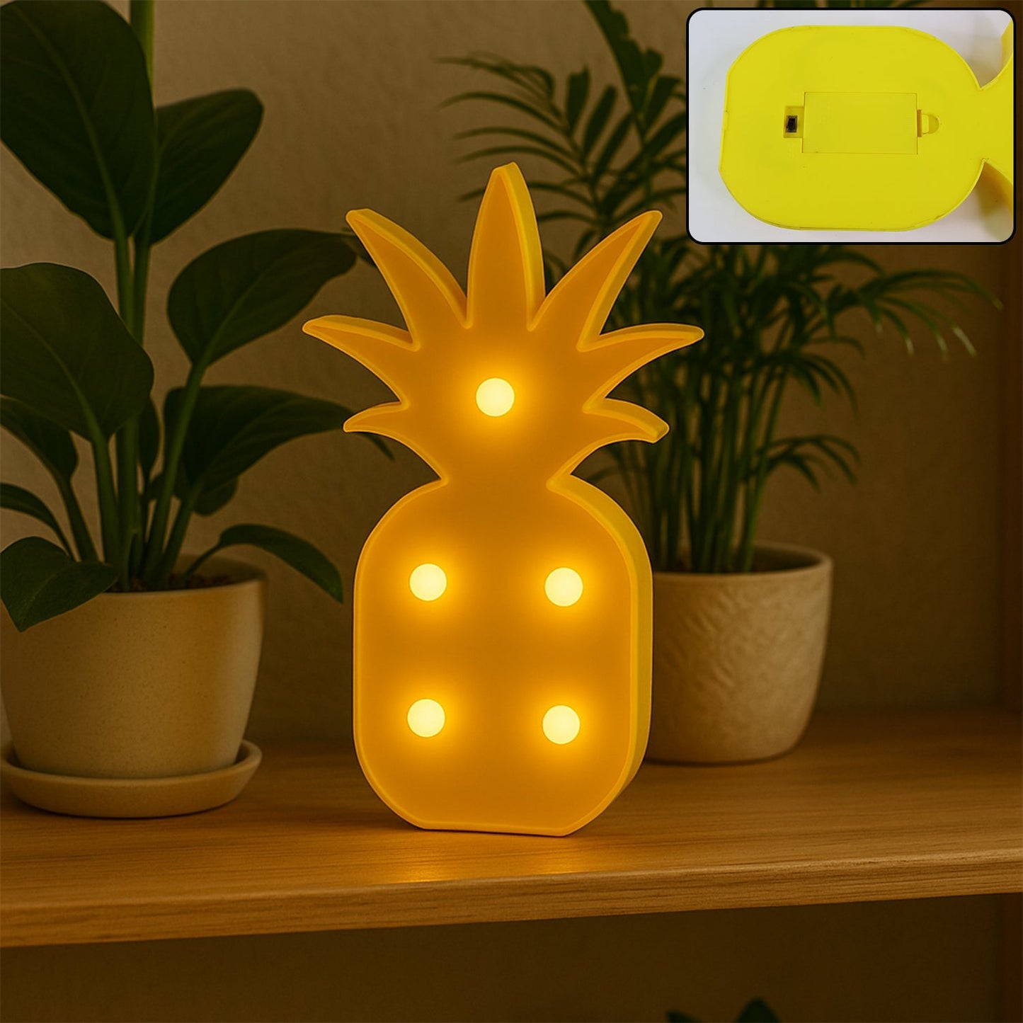 Neutral image of LED night light without specific features