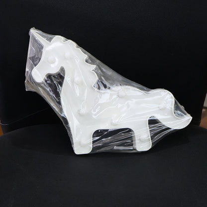 Unicorn LED decorative light showing warm mood lighting effect
