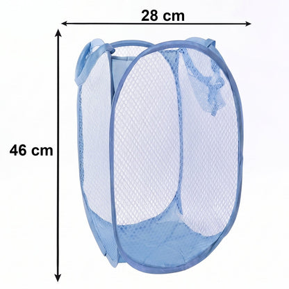 Foldable Mesh Laundry Bag – Large Capacity, Portable & Stylish