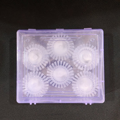 Ambient lighting using LED flameless tealight candles in crystal design