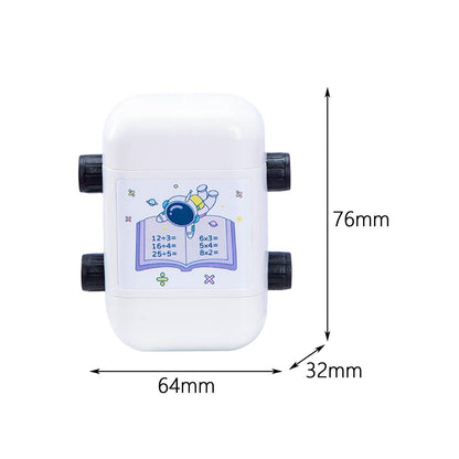 Kids Educational Automatic Math Problem Rolling Stamp (1 Pc)