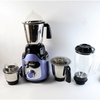 Polycarbonate juice jar attached to the 1 HP heavy duty mixer grinder