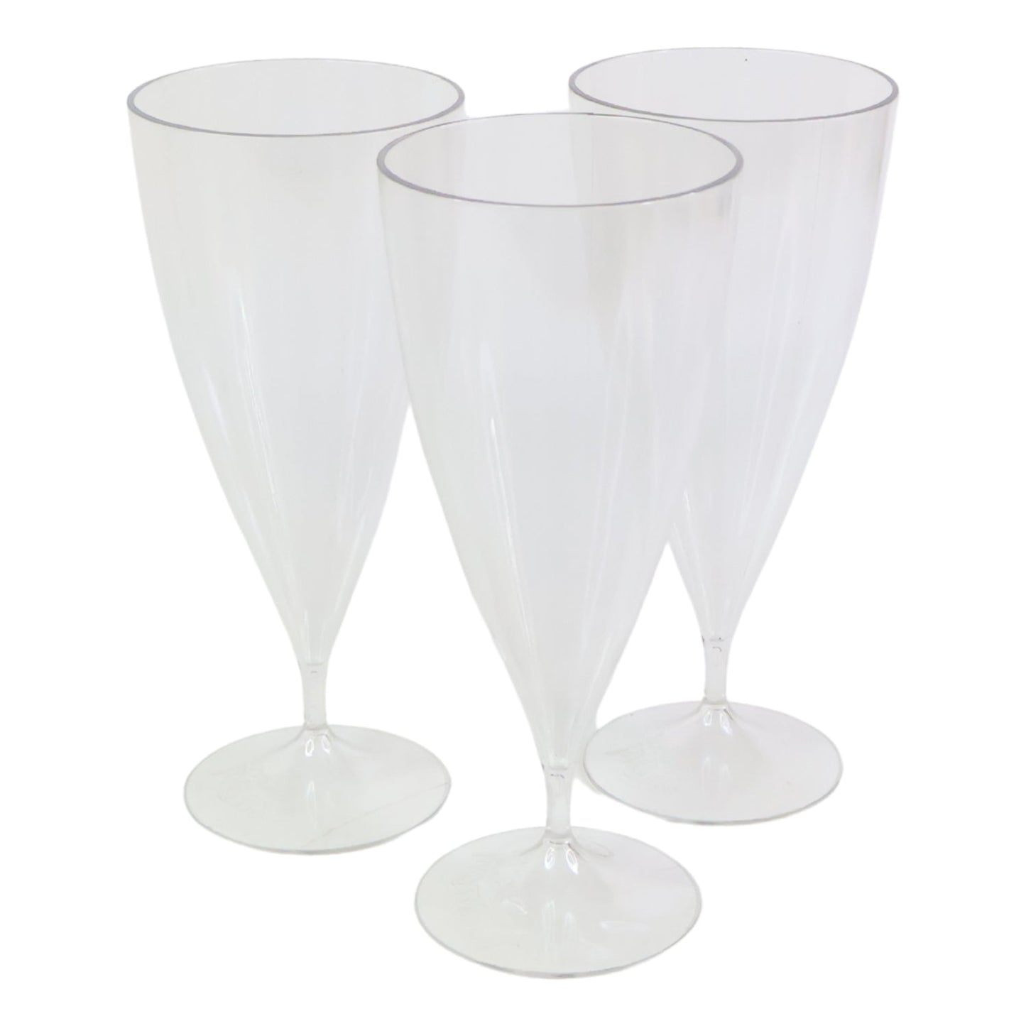 Supermom Plastic drinkware set featuring stylish transparent plastic glasses