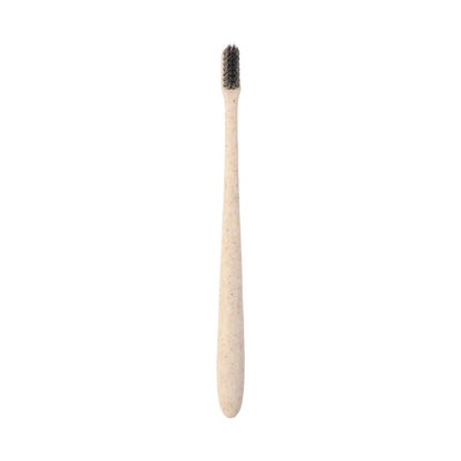 Multiple MintGuard wheat straw toothbrushes displayed, emphasizing sustainable oral hygiene.