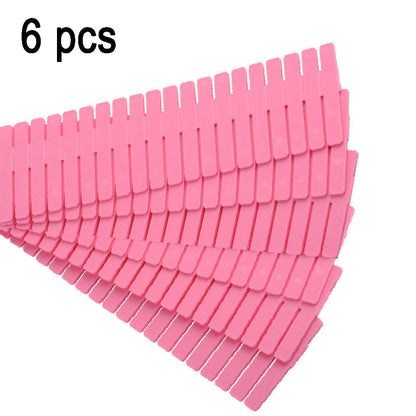 Packaging of the adjustable drawer organizer set, showing multiple pieces.