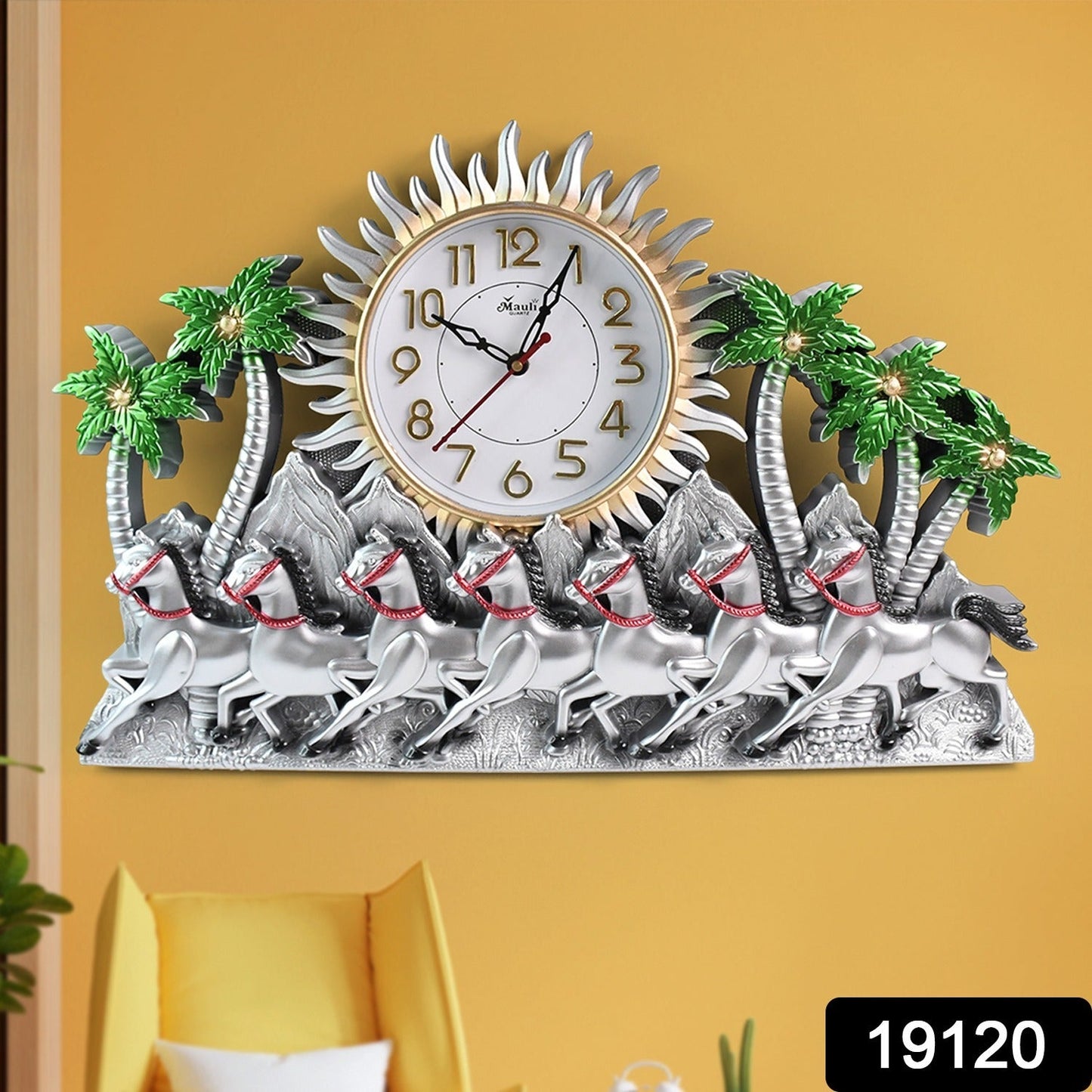Durable Timepiece for Living Rooms