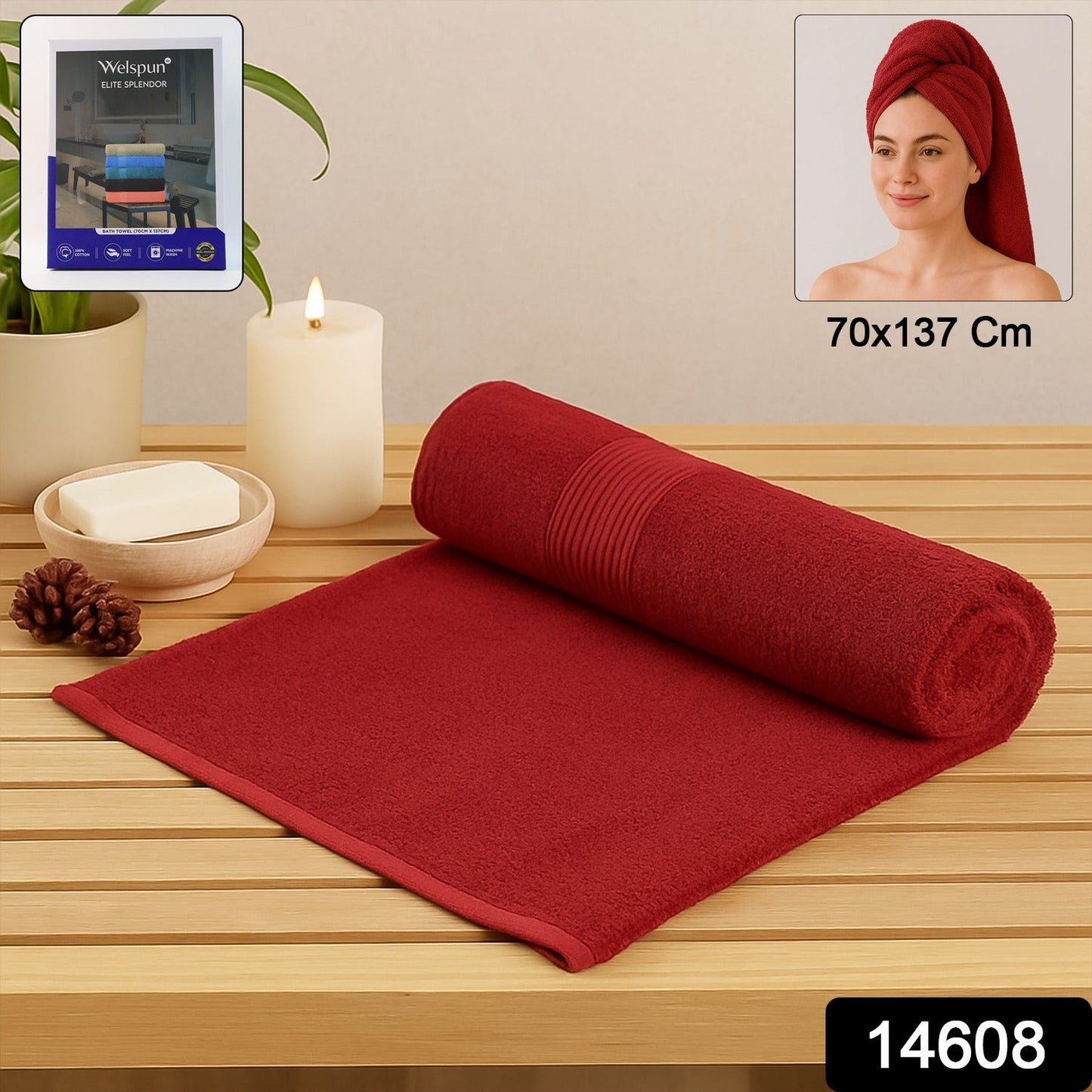Luxury Splendor Collection Bath Towel