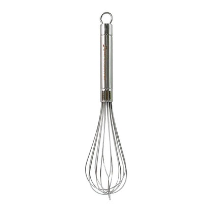 Stainless steel mini hand whisk perfect for mixing ingredients