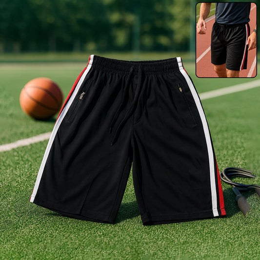 Training Shorts with Elastic Waist & Drawcord - (1 Pc)