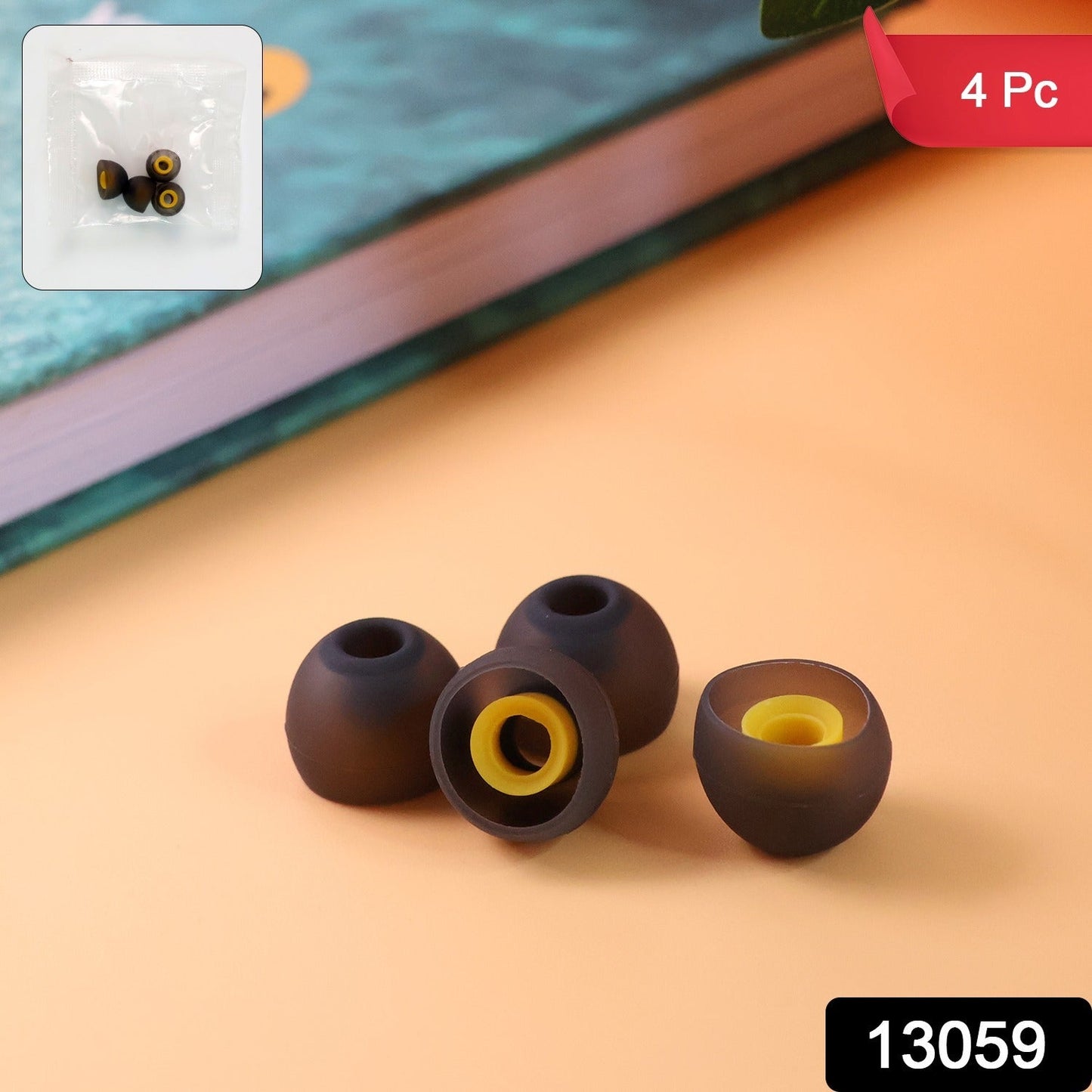 Premium Silicone Earbud Tips - (4 Pc / Set)