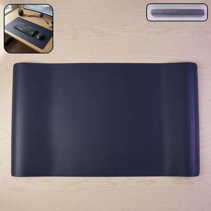 Large desk mat suitable for office and gaming setup