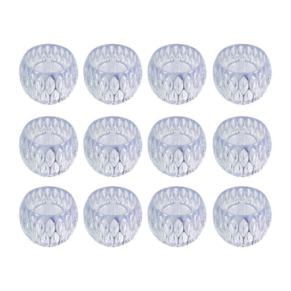 Premium crystal style flameless LED lamps creating cozy ambiance