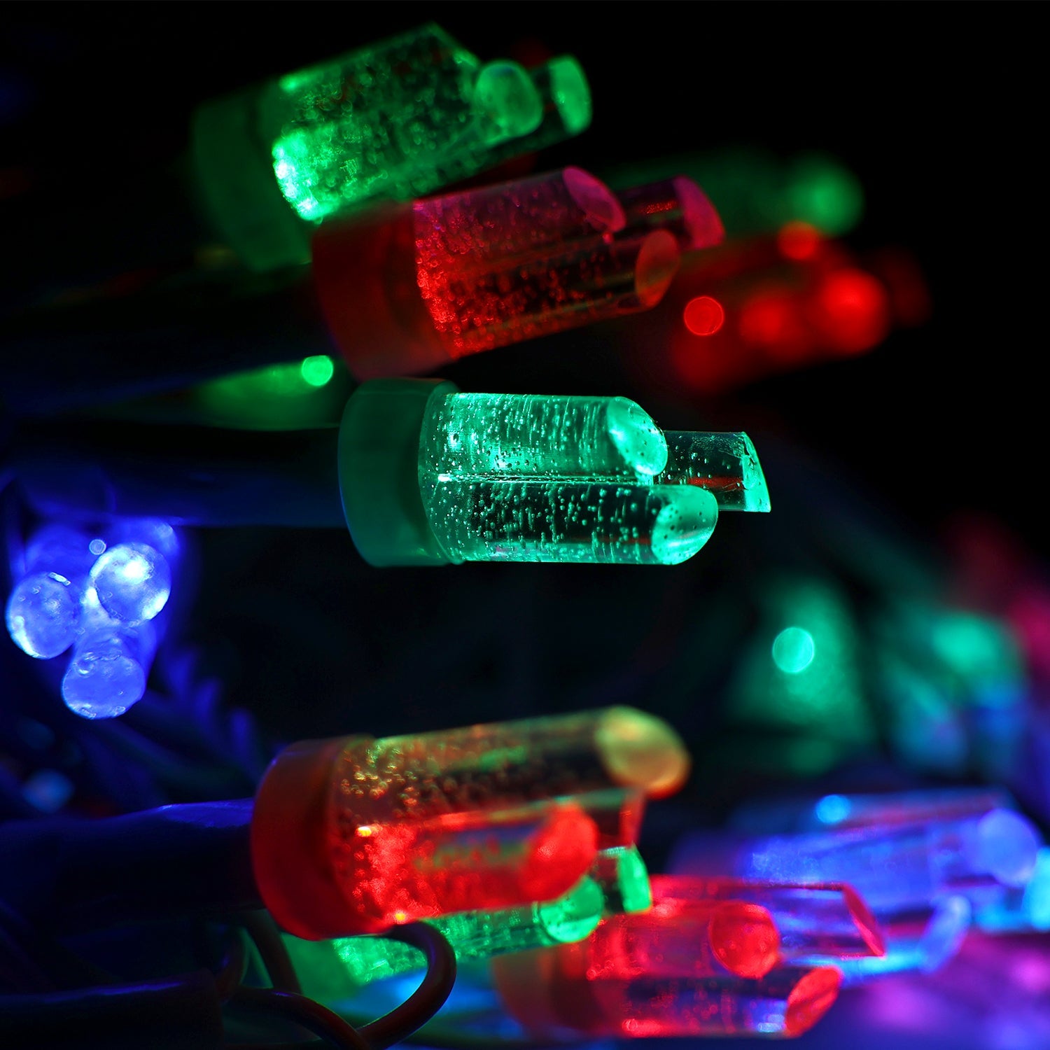 Flexible LED string light perfect for indoor and outdoor festive decorations