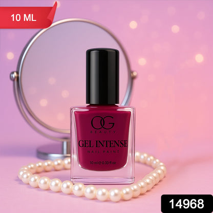 Beauty BerryPop Burgundy Gel Nail Paint